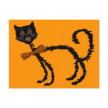 Verende Zwarte Kat Halloween Decoratie