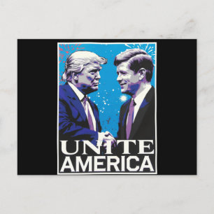 Verenig Amerika Iconische Trump  Briefkaart