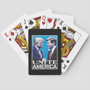 Verenig Amerika Iconische Trump  Pokerkaarten
