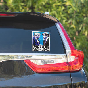 Verenig Amerika Iconische Trump  Sticker