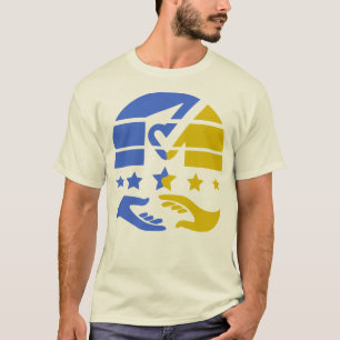 Verenig en Schijn: Een Visie van Samenwerking T-shirt