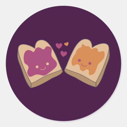 Verenigbaarheid PB&J Ronde Sticker (Voorkant)