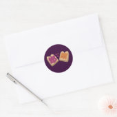 Verenigbaarheid PB&J Ronde Sticker (Envelop)