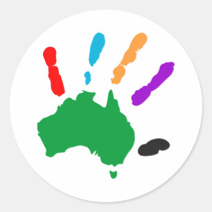Verenigd Australië.... wow! Stickers