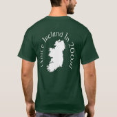 Verenigd Ierland in 2009! T-shirt (Achterkant)
