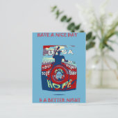 Verenigd in Hoop: Samen sterker - USA Art Print Briefkaart (Staand voorkant)