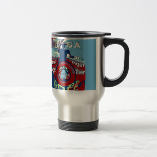 Verenigd in Hoop: Samen sterker - USA Art Print Reisbeker