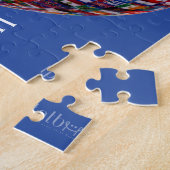 VERENIGD IN LIEFDE: HART VAN DE MENSHEID PUZZEL (Zijkant)