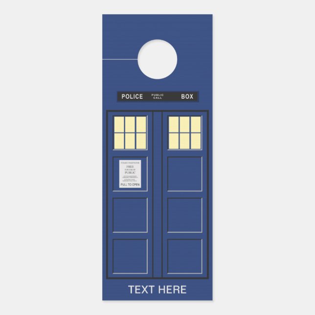 Verenigd Koninkrijk - Blue Police Public Call Box  (Voorkant)