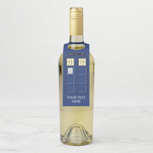 Verenigd Koninkrijk - Blue Police Public Call Box Flessenhanger (Op fles)