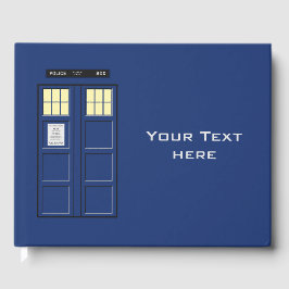 Verenigd Koninkrijk - Blue Police Public Call Box  Gastenboek