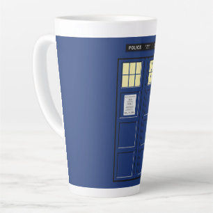 Verenigd Koninkrijk - Blue Police Public Call Box Latte Mok