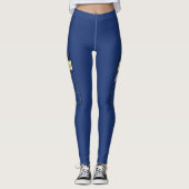 Verenigd Koninkrijk - Blue Police Public Call Box Leggings (Voorkant)