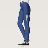 Verenigd Koninkrijk - Blue Police Public Call Box Leggings (Links)