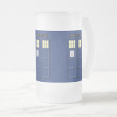 Verenigd Koninkrijk - Blue Police Public Call Box  Matglas Bierpul (Voorkant rechts)