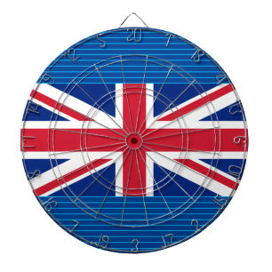 Verenigd Koninkrijk (Britse vlag) (Union Jack) (GB Dartbord