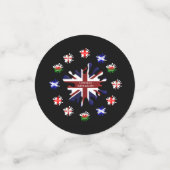 Verenigd Koninkrijk Confetti (Kleine voorkant)