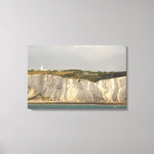Verenigd Koninkrijk, Dover. De beroemde witte klif Canvas Afdruk
