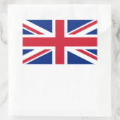 Verenigd Koninkrijk/Groot-Brittannië/Britse vlag Rechthoekige Sticker (Tas)