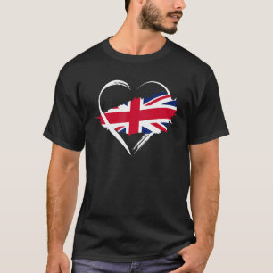 Verenigd Koninkrijk Groot-Brittannië en Groot-Brit T-shirt