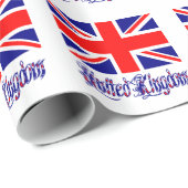 Verenigd Koninkrijk Groot-Brittannië Vlag Gift Cadeaupapier (Rol Hoek)