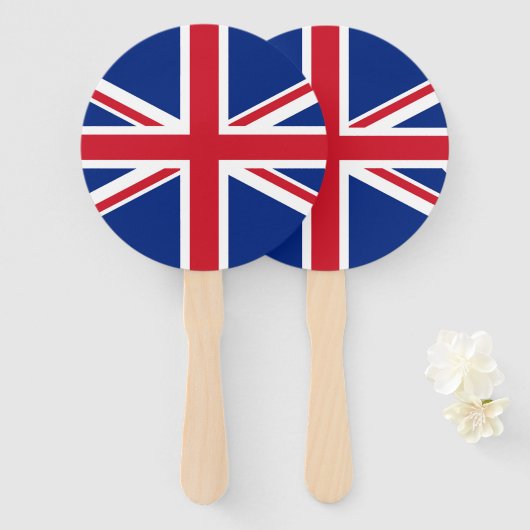 Verenigd Koninkrijk Handwaaier (Voorkant en achterkant)