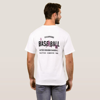 Verenigd Koninkrijk honkbal kampioen ontwerp T-shirt