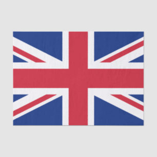 Verenigd Koninkrijk mode, Britse vlag tissuepapier