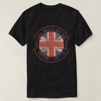 Verenigd Koninkrijk Retro Vlag T-shirt