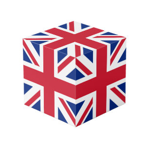 Verenigd Koninkrijk Union Jack Vlag van Britse Kol Kubus