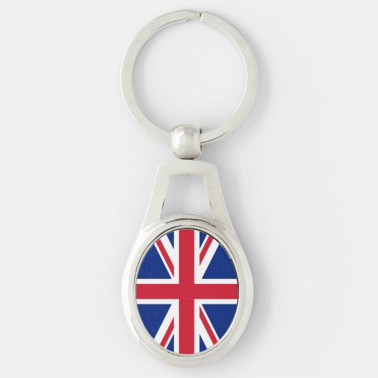 Verenigd Koninkrijk Union Jack Vlag van Britse kol Sleutelhanger (Voorkant)