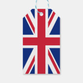 Verenigd Koninkrijk Union Jack Vlag van de Britse  Cadeaulabel (Achterkant)