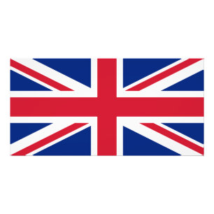 Verenigd Koninkrijk Union Jack Vlag van de Britse  Foto Afdruk