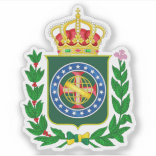 Verenigd Koninkrijk van Portugal, Brazilië en Alga Sticker