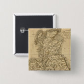 Verenigd Koninkrijk Vierkante Button 5,1 Cm (Voorkant /achterkant)