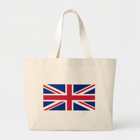 Verenigd Koninkrijk vlag Grote Tote Bag (Voorkant)