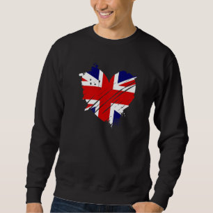 Verenigd Koninkrijk Vlag Ik hou van DNA  voor Brit Trui