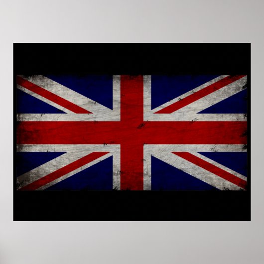 Verenigd Koninkrijk vlag Poster (Voorkant)