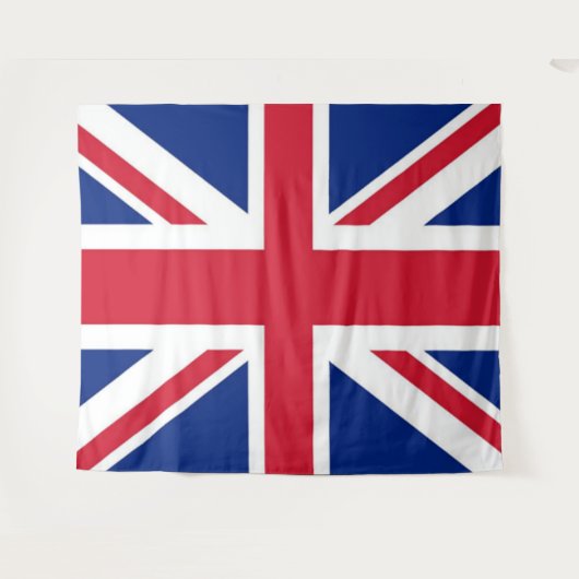 Verenigd Koninkrijk vlag Wandkleed (Voorkant (horizontaal))