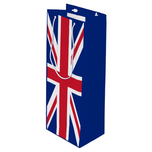 Verenigd Koninkrijk Wijn Cadeautas (Voorkant Gekanteld)
