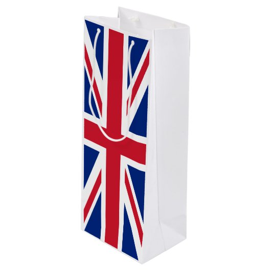 Verenigd Koninkrijk Wijn Cadeautas (Voorkant Gekanteld)