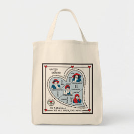 Verenigd of verdeeld_ tote bag