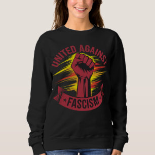 Verenigd tegen fascist geen Pasaran antifascist Trui