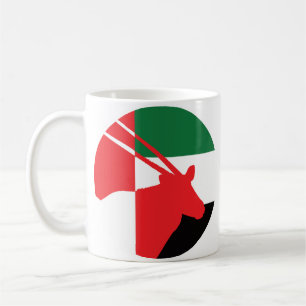 Verenigde Arabische Emiraten Arabische oryx Emirat Koffiemok