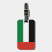 Verenigde Arabische Emiraten Bagagelabel (Voorkant verticaal)
