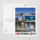 Verenigde Arabische Emiraten - Dubai - Briefkaart (Voorkant / Achterkant)