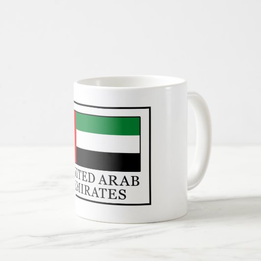 Verenigde Arabische Emiraten Koffiemok (Voorkant rechts)