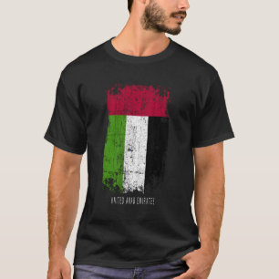 Verenigde Arabische Emiraten Land Vlag Verenigde A T-shirt