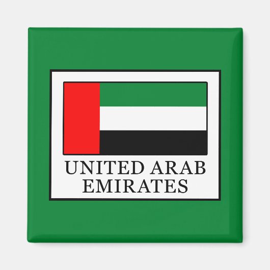 Verenigde Arabische Emiraten Magneet (Voorkant)
