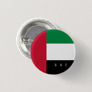 Verenigde Arabische Emiraten Ronde Button 3,2 Cm